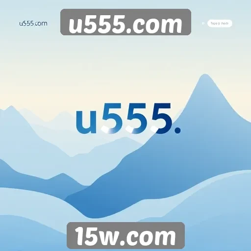 Facilidade de navegação e interface do usuário em u555.com