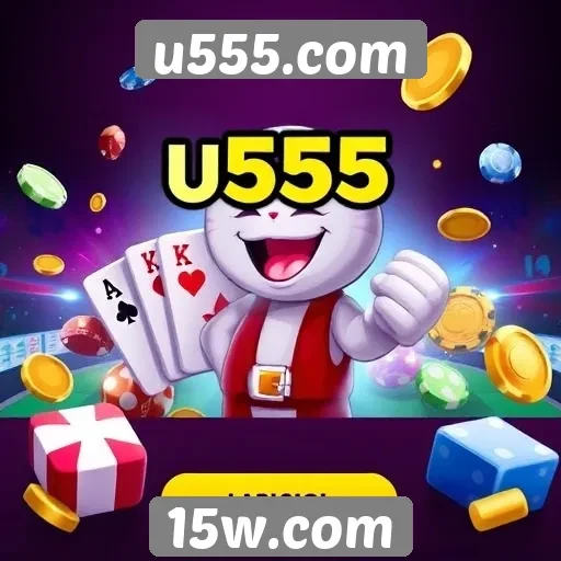 Novas funcionalidades no site de jogos u555.com