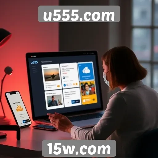 Novos recursos de interação no site u555.com