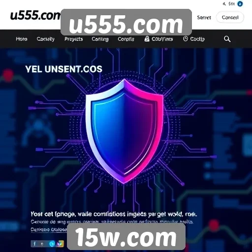 Avaliação de segurança do site u555.com