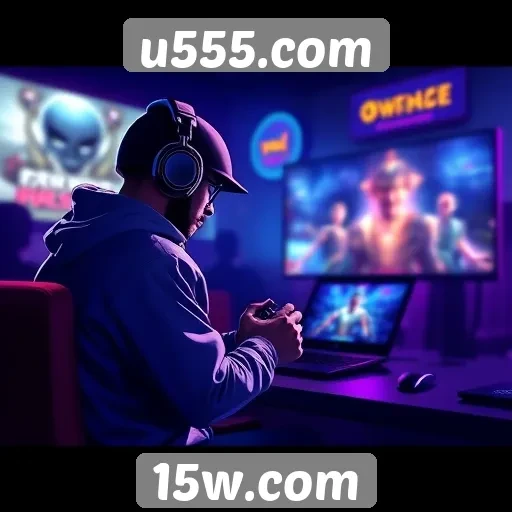 Popularidade de u555.com entre gamers em 2025
